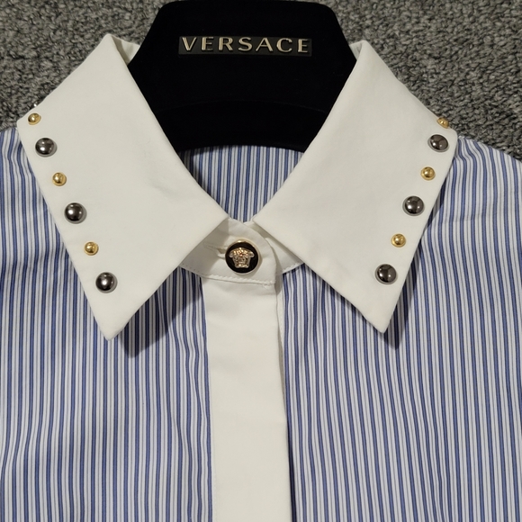 Versace Shirt-Blouse size 38 - Picture 2 of 12
